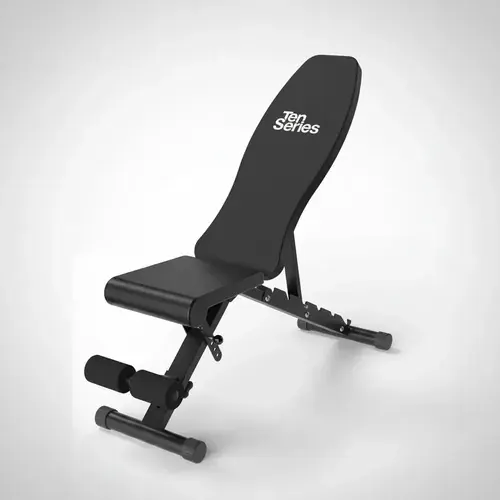 Banca Abdominal Ten Series Hg20 Color Negro en oferta en Mercado Libre Chile
