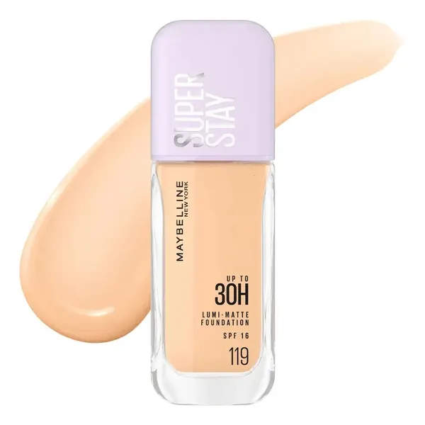 Base de maquillaje Maybelline Super Stay Lumi Matte 119 en oferta en Mercado Libre Chile