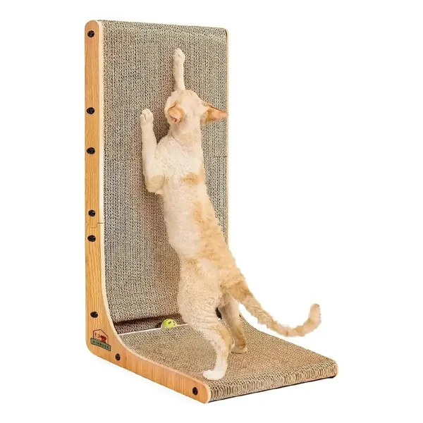 Rascador Vertical Para Gatos En Forma De L en oferta en Mercado Libre Chile