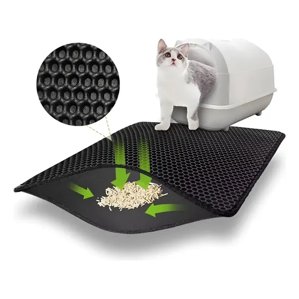 Alfombra Para Atrapar Arena De Gatos Tapete Arenero Mascotas en oferta en Mercado Libre Chile