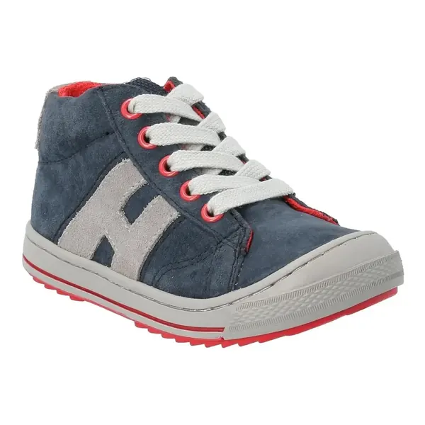Zapatilla Cuero Hercules Azul Hush Puppies Kids en oferta en Mercado Libre Chile